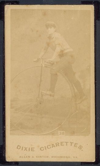 N49 1887 38 Girl Cyclist